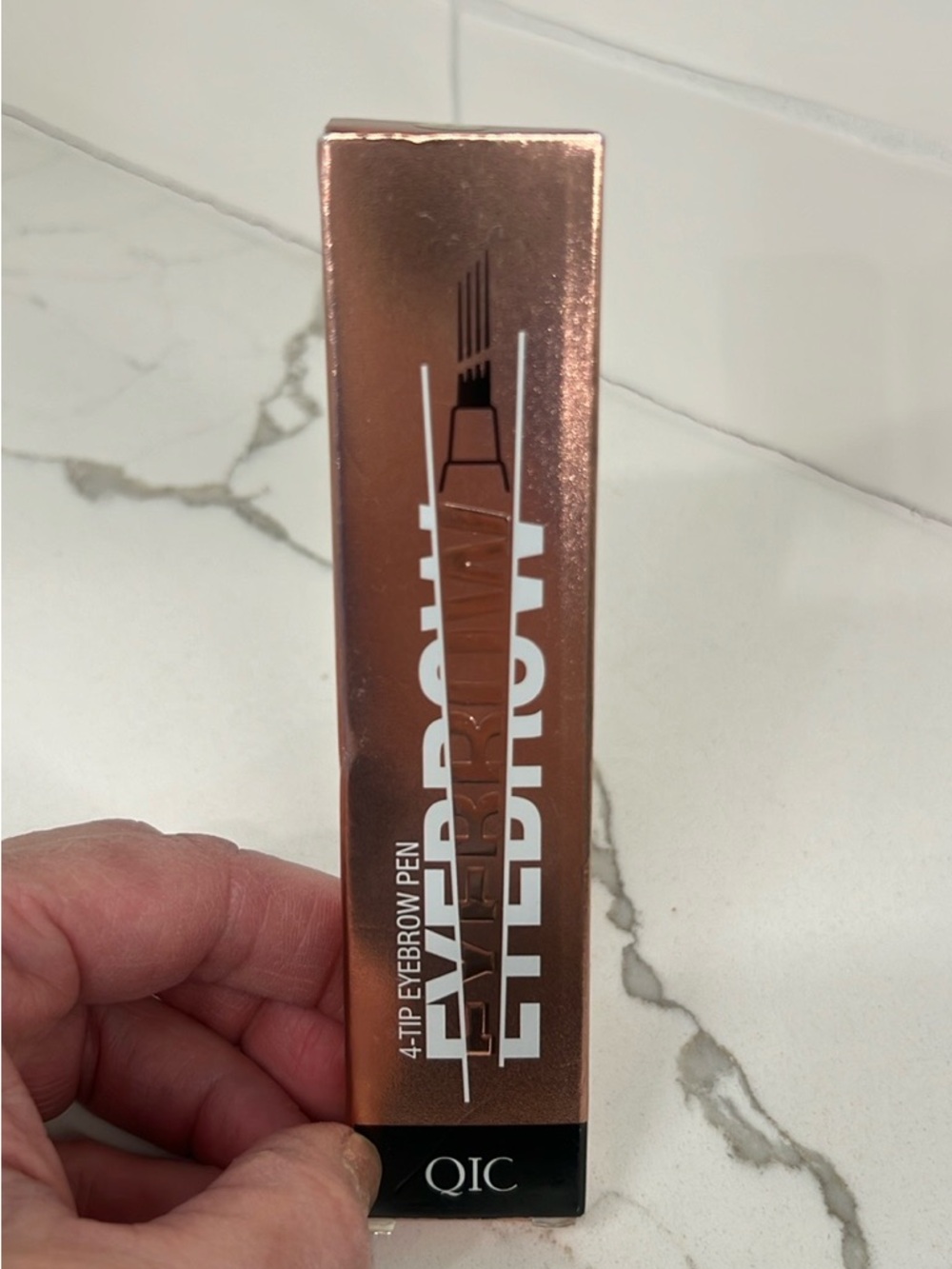 Qi 4-Tip Eyebrow Pen Box 
01 - Light Brown to blondes